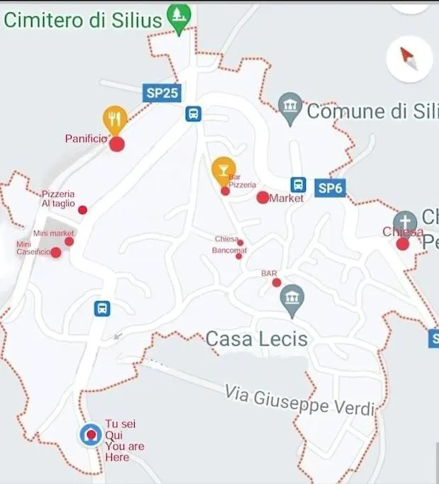Appartamento Casa A Silius Italia
